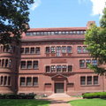 波士頓哈佛大學紅磚建築物