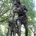 紐約中央公園英勇雕像2