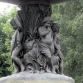 中央公園畢士達噴水池中的天使雕像