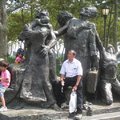 砲臺公園~移民者青銅雕像2