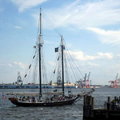 紐約南街海港~雙桅帆船