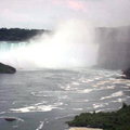 馬蹄瀑布（Horseshoe Falls）為大瀑布，也稱加拿大瀑布（Canadian Falls）
