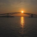 觀音亭彩虹橋下的夕陽 1