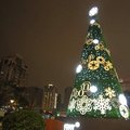 101大樓前的聖誕樹~ mont blanc萬寶龍提供