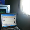 德國採訪系列／在德航班機上可以無線上網玩MSN
