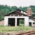 台東舊站內的機車庫