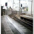 京福鐵路．在大馬路上跑的電車