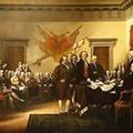 美國獨立宣言簽署畫面
