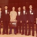 Assistant conductor of Hua Guang Choir, Mr Shao Hai Dong, the 3rd from the left.