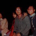 左起：黃富春、翁淑娟、高野民男、我。/From left: Huang Fu Chun,Weng Shu Juan, Tamio Takono and me.