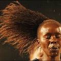 Flying hair : Tegla Loroupe of Kenya competes in women's 5,000-meter rcae at the IAAF Super Grand Prix meeting Golden Spike in Ostrava. (AFP/Joe Klamar)