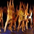 Dancers of the Brazilian Bahia Ballet from Salvador da Bahia perform Luis Arrieta's 'Sanctus Suite' during a rehearsal for the Cologne Summer Festival at the Philharmonie Hall in Cologne Germany, July 28. (AP Photo/Hermann J. Knippertz)