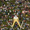 Primoz Pikl of Slovakia competes during the 3rd round of the FIS ski jumping summer World Cup in Courchevel, French Alps. (AFP/Jean-Pierre Clatot)