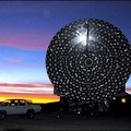 New APEX (Atacama Pathfinder Experiment) telescope inaugurated in the Atacama desert, at an altitude of 5100 meters, in the Antofagasta region, northern Chile. (AFP/Stringer )