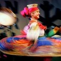 A traditional Russian dancer