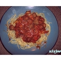 Spaghetti and Meatball Sauce