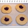 Peanut Butter and Jam Cookies