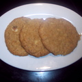 orange oat cookies