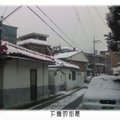 下雪的街景