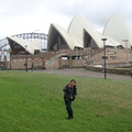 皇家植物園拍雪梨歌劇院