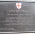 Lodon Bridge標示牌