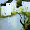  吳冠中被國際藝壇認定的20世紀現代中國畫的代表畫家。