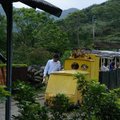 這是運煤小火車（其實是電車）改造出來載人小火車，全台灣據說只剩下這裡才有。