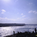 北海岸，風大海浪高。2006年11月的初冬！