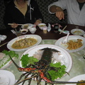 Dinner with my brother and his family.清心海鲜餐厅, Dec. 2008
