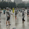 北一女樂隊雨中練習20090307 - 4