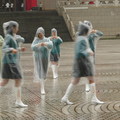 北一女樂隊雨中練習20090307 - 1