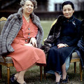 Eleanor Roosevelt with Madame Chiang, in an undated photo.