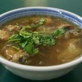 台北很難找到的(魚土)魠魚羹~雖然離道地的南部口味有段差異~但總比吃不到好多了!!