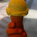 沖繩國際通~苦瓜冰淇淋