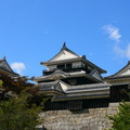 位在勝山山頂的松山城