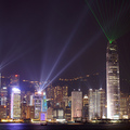 香港---夜空閃爍