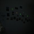 I have shining stars on the wall of my room-I brought the brightest two from Taiwan and bought others in Germany