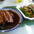 北京市的第一餐(東坡肉~炒三鮮)