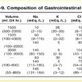 Composition of gastrointestinal secretions
