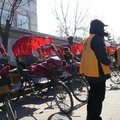 懷念已久的三輪車居然以這身打扮在我眼前浮現 多了份商業氣息! 2005攝於北京