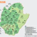 台南市各行政區藍綠領先票數