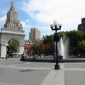 紐約NYU旁的華盛頓廣場