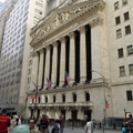 紐約華爾街的證券交易所