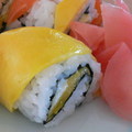 食-鮭魚芒果壽司