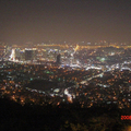 南山塔上看首爾，優的night view.