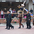 來義鄉古樓頭目祭頭目進場