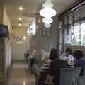 便宜睡東京─sky court的餐廳，也滿有情調