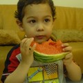 Nathan吃西瓜