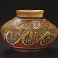 Jar with painted decoration, 1960s