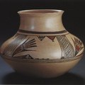 Jar with painted decoration, 1980-83. Nathan Begay
